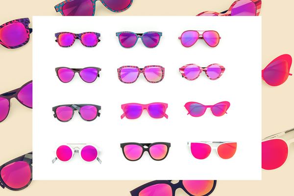 Italia Independent - 12 Sunglasses (purple shades)