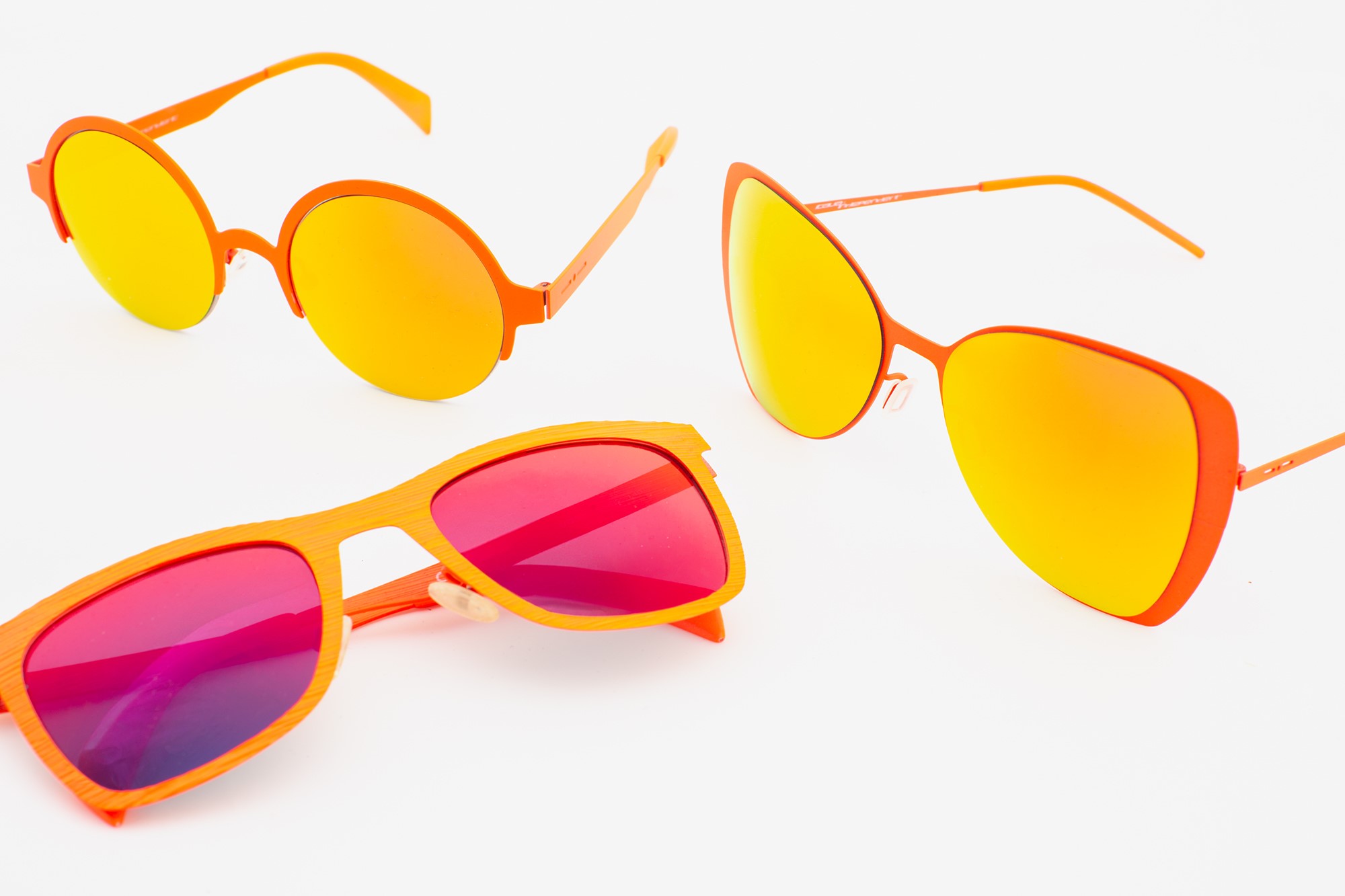 Italia Independent - 12 Sunglasses (orange Shades)