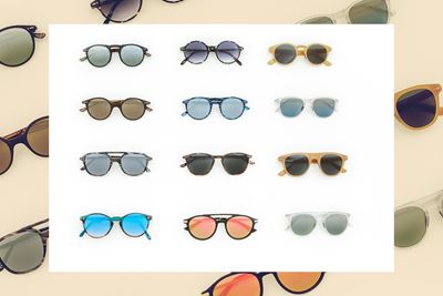 12 Sunglasses From The I-plastik Series