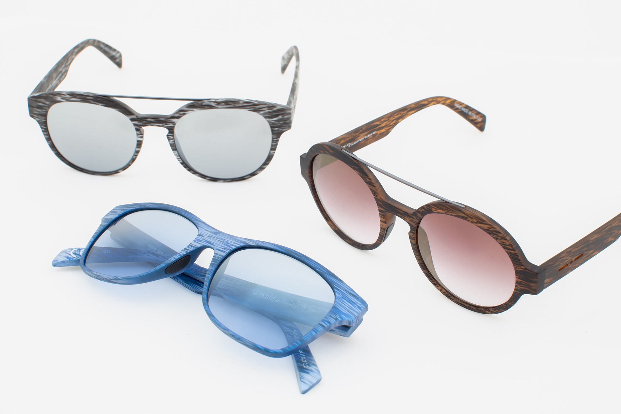 Italia Independent - 12 Sunglasses From The I-plastik Series