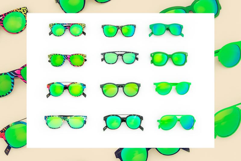 Italia Independent - 12 Sunglasses (green Shades)