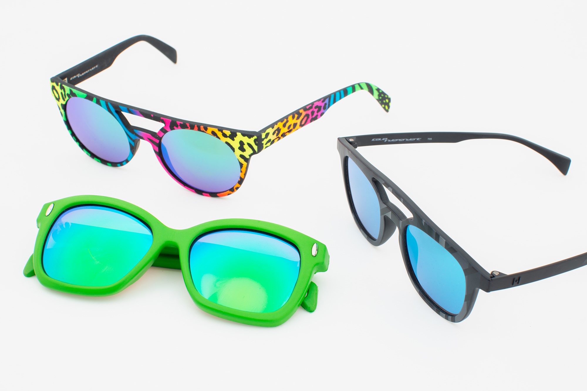 Italia Independent - 12 Sunglasses (green Shades)