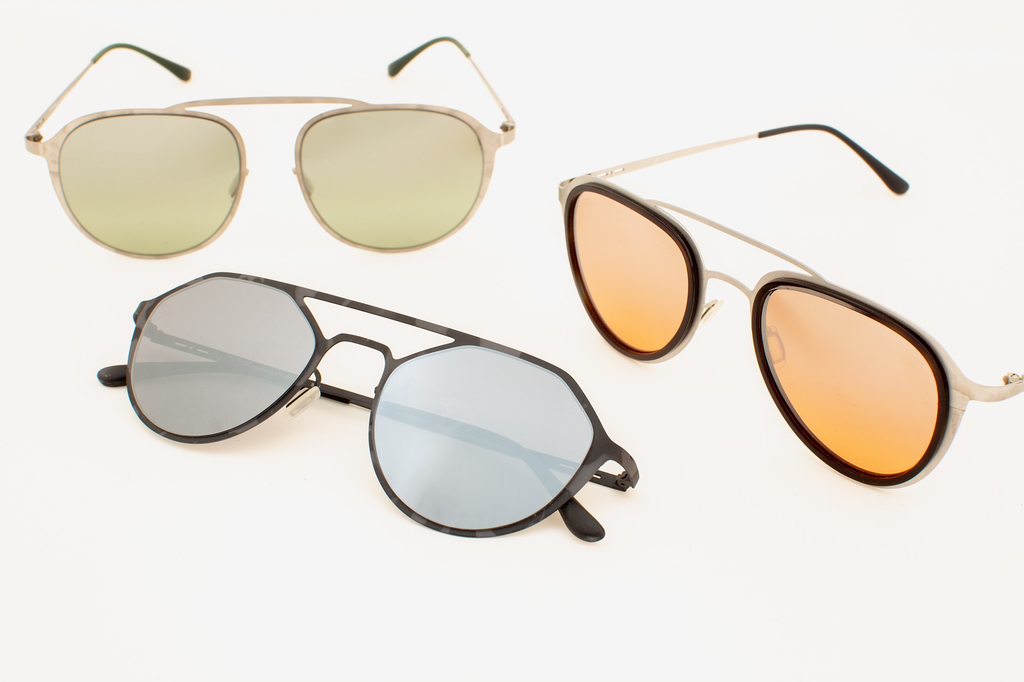 Italia Independent - 12 Sunglasses From The I-metal Series