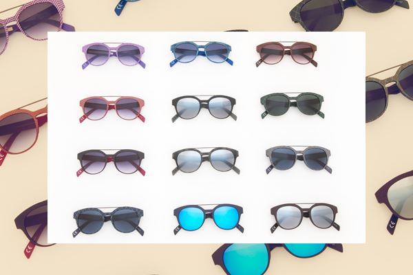 Italia Independent - 12 Sunglasses from the I-Plastik series