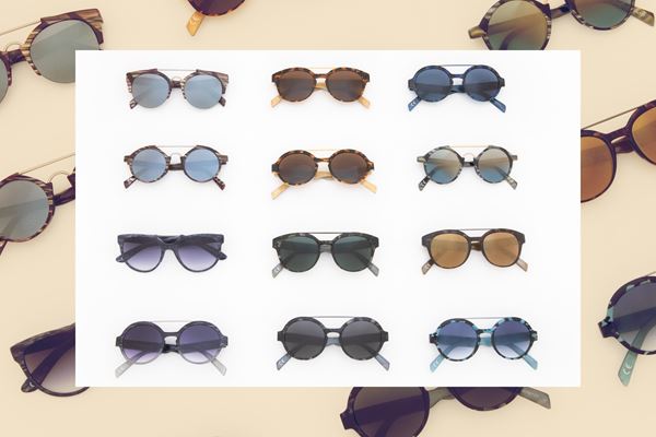 Italia Independent - 12 Sunglasses from the I-Plastik series