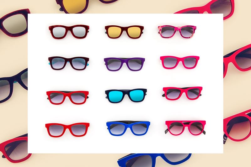 12 Kids Sunglasses from the Velvet series