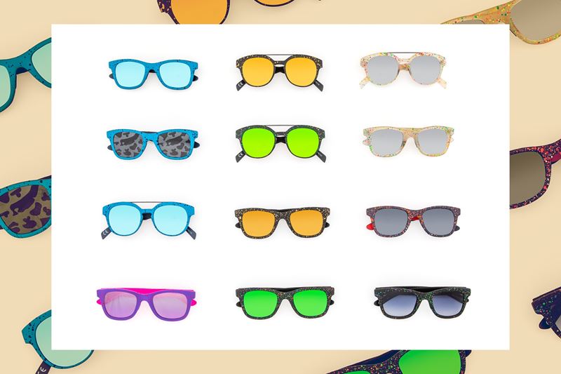 12 Sunglasses from the I-Plastik series