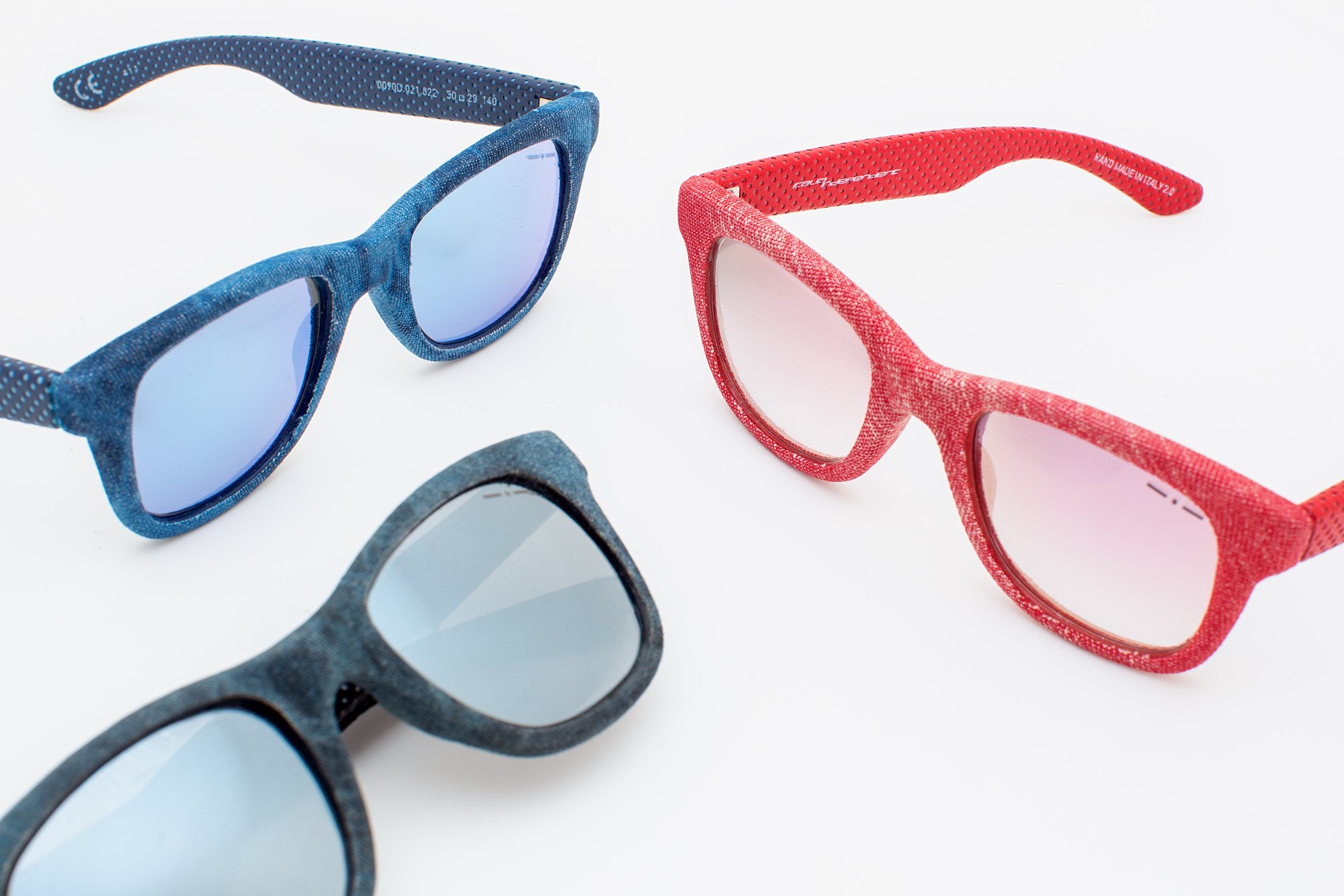 3 Sunglasses from the I-Plastik series