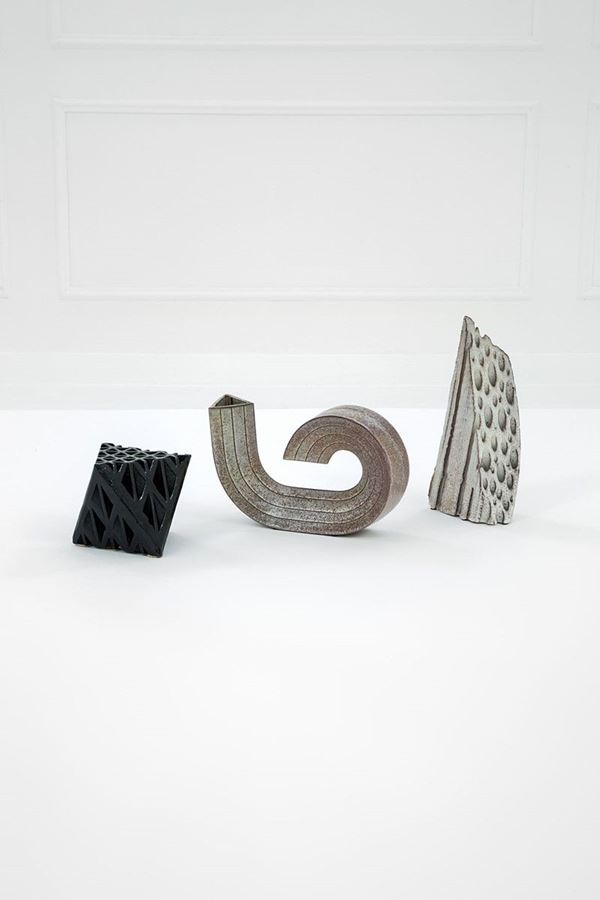 Alessio Tasca : Gruppo di ceramiche
Gres poli  - Asta Design - Incanto Casa d'Aste e Galleria