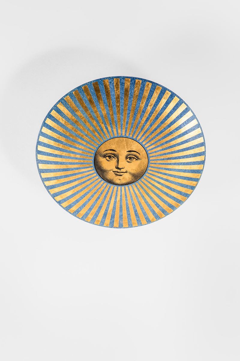 Piero Fornasetti - Lampada a Plafone o da Parete Sole