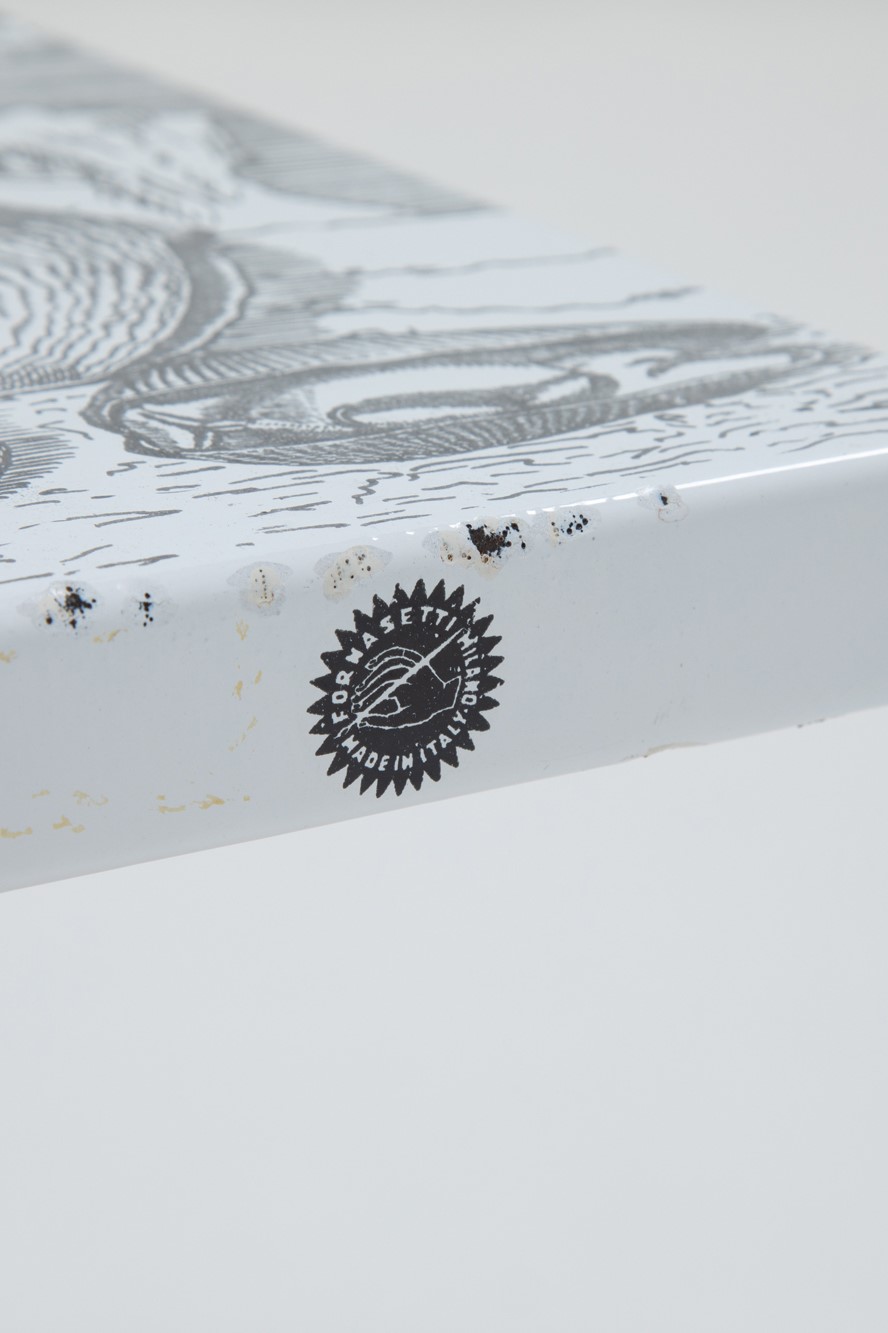 Tavolino con decoro Fondo marino