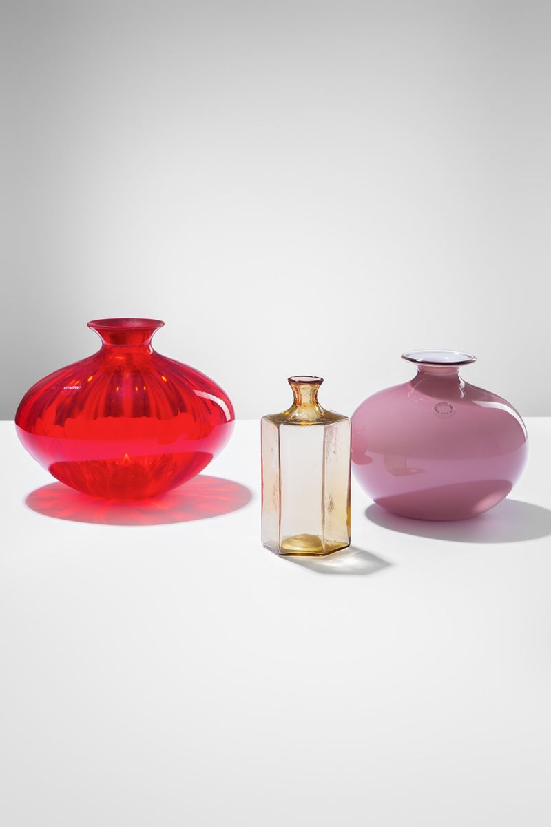 Tre vasi in miniatura