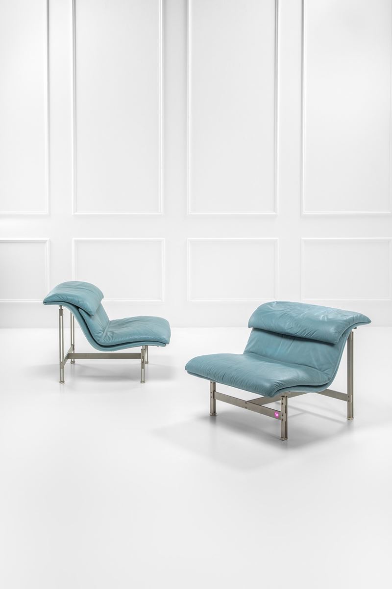 Giovanni Offredi - Due Poltrone Mod. Wave