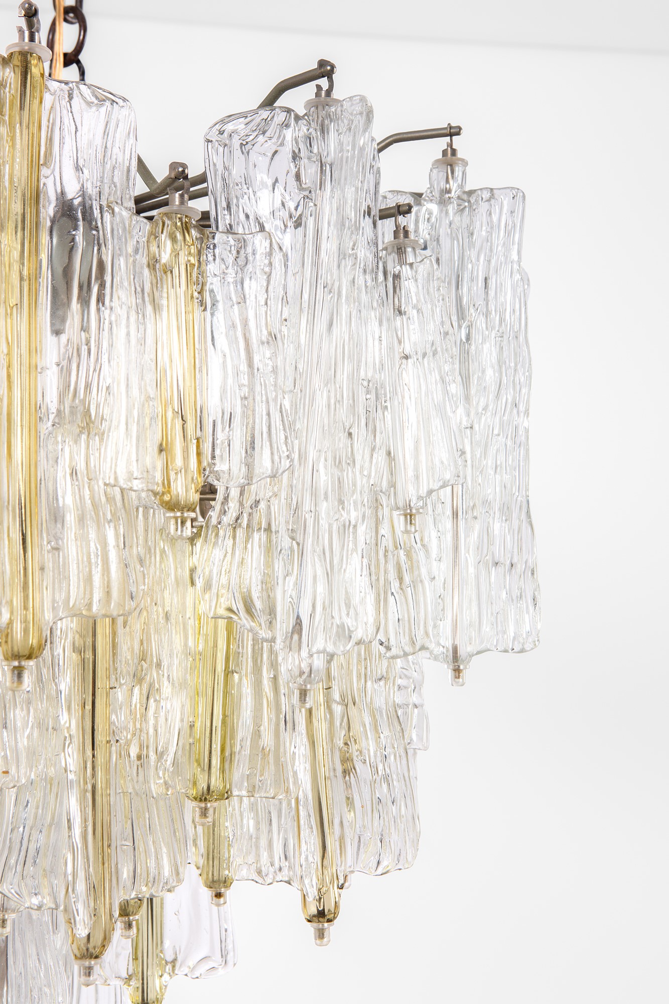 Lampadario a elementi della serie Elica