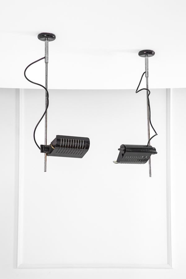 Joe Colombo - Due lampade da soffitto mod. 4485