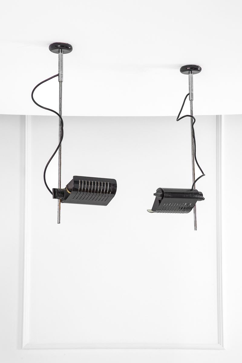 Joe Colombo - Due Lampade da Soffitto Mod. 4485