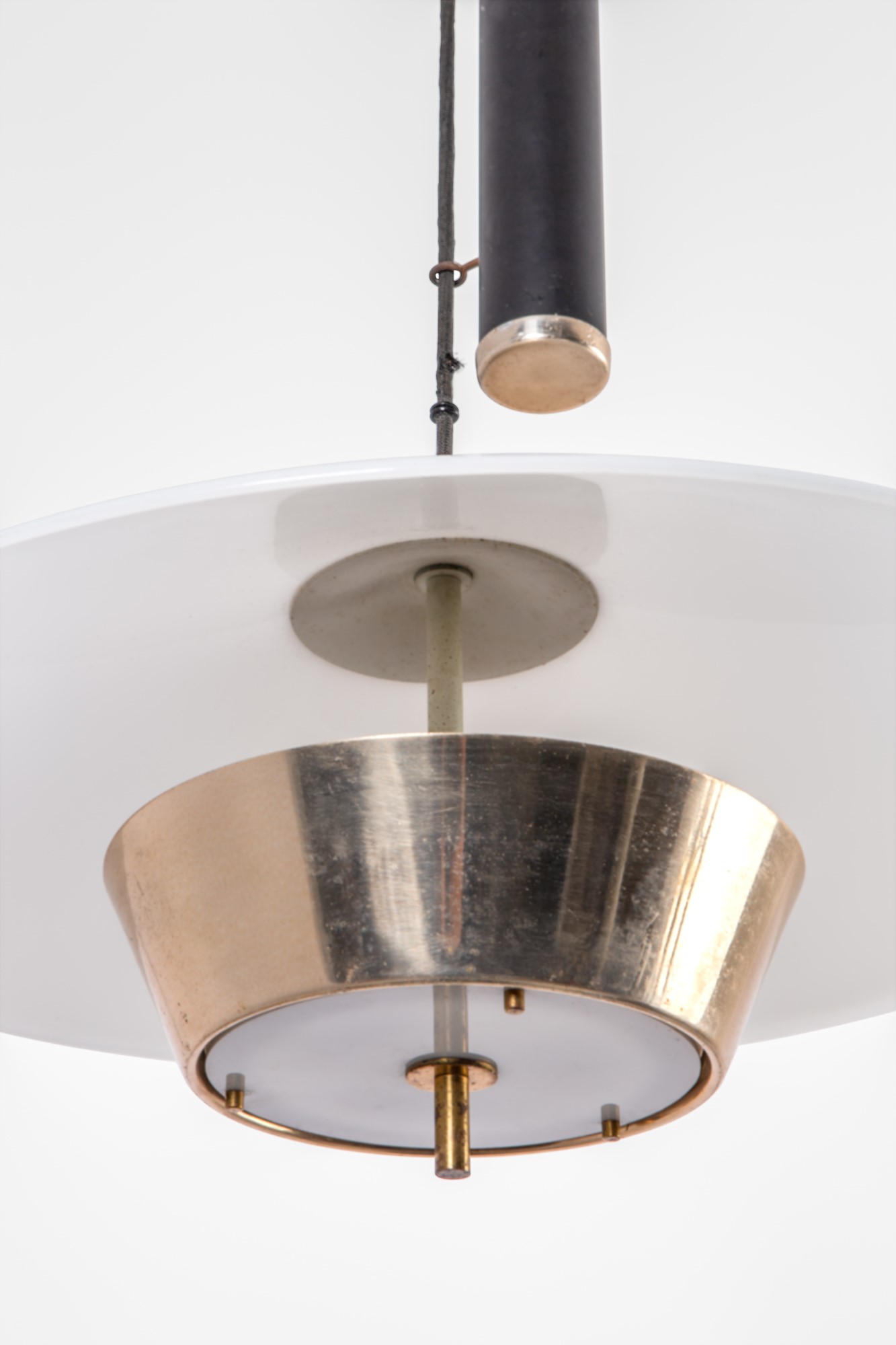 Lampada a sospensione con saliscendi