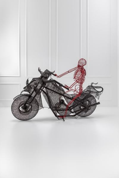 Scultura Ghost Rider