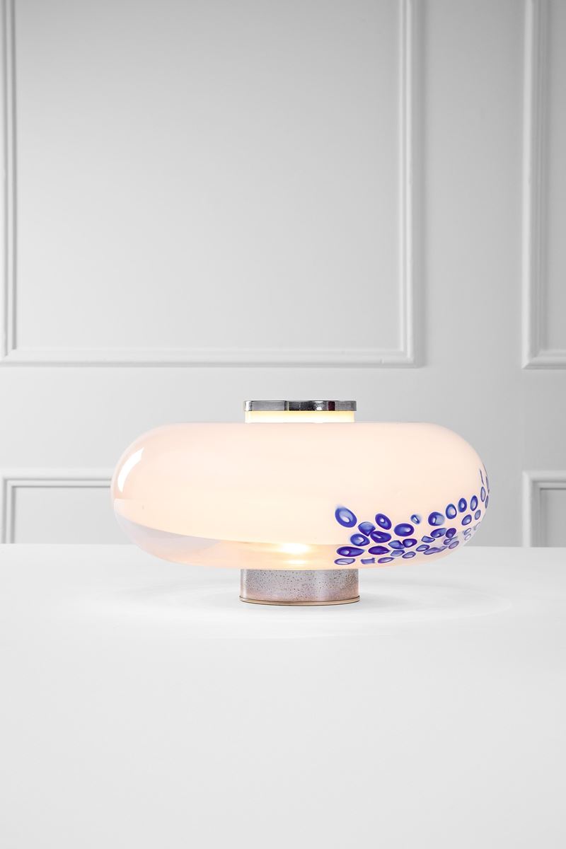 Vistosi (attr.) - Lampada da Tavolo con Murrine