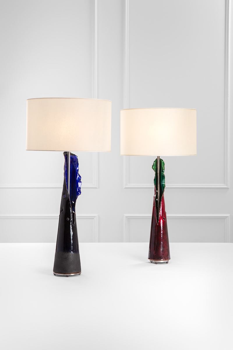 Due lampade da tavolo