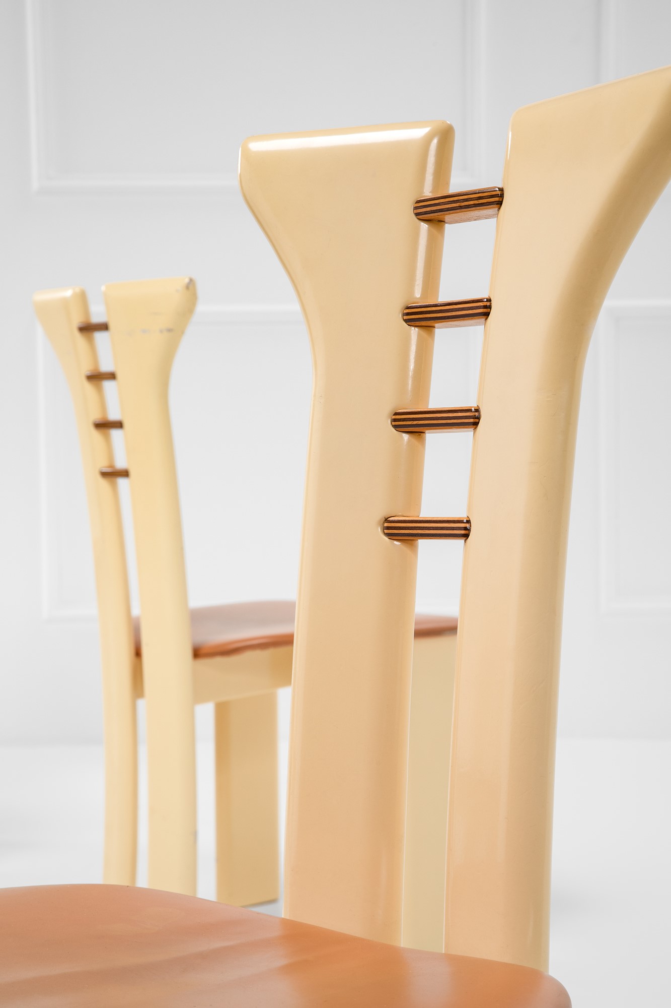 Sei Sedie nello Stile di Pierre Cardin
