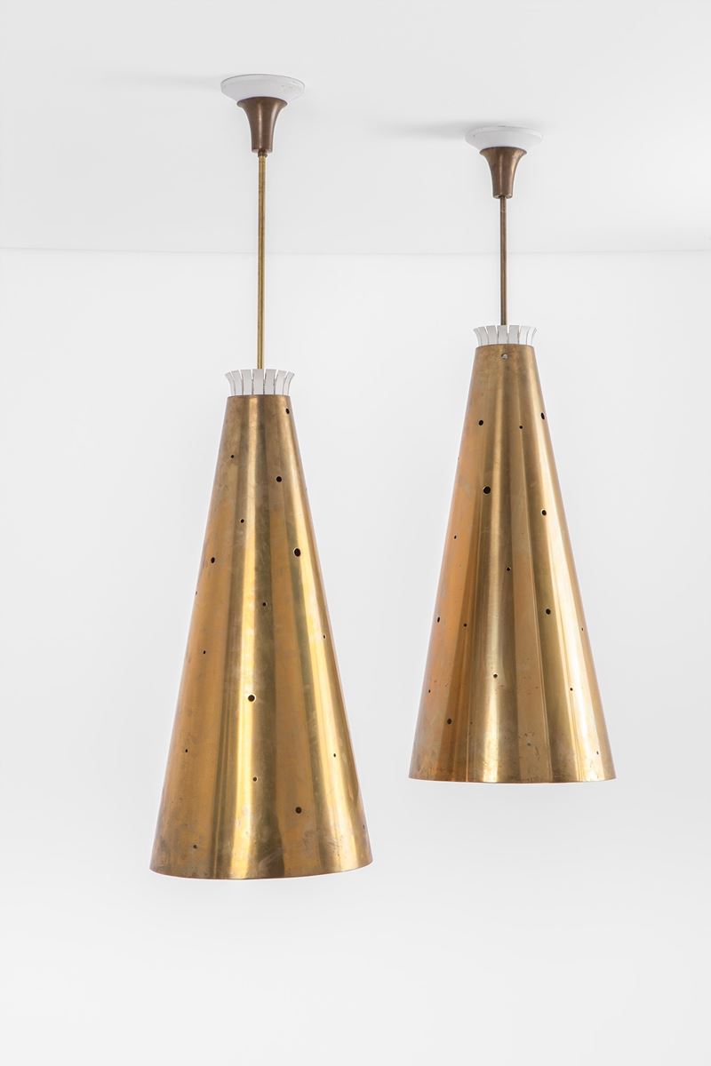 Due lampade a sospensione