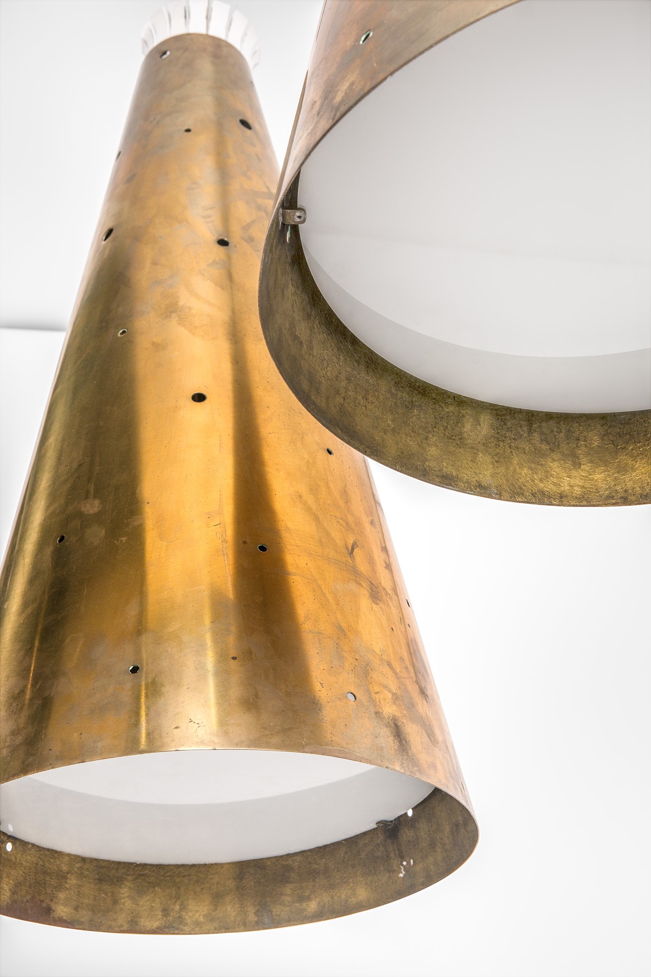 Due lampade a sospensione