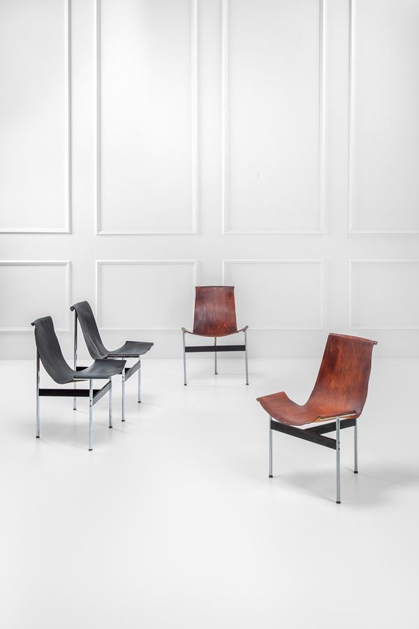 Katavolos, Littell &amp; Kelly - Quattro sedie mod. 3LC T Chair