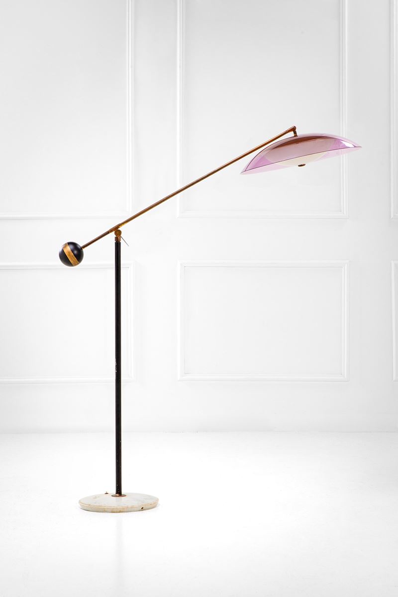 Lampada da terra orientabile