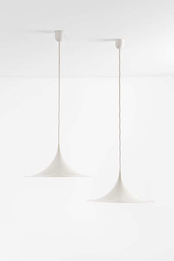 Claus Bonderub, Torsten Thorup - Due lampade a sospensione mod. Gubi