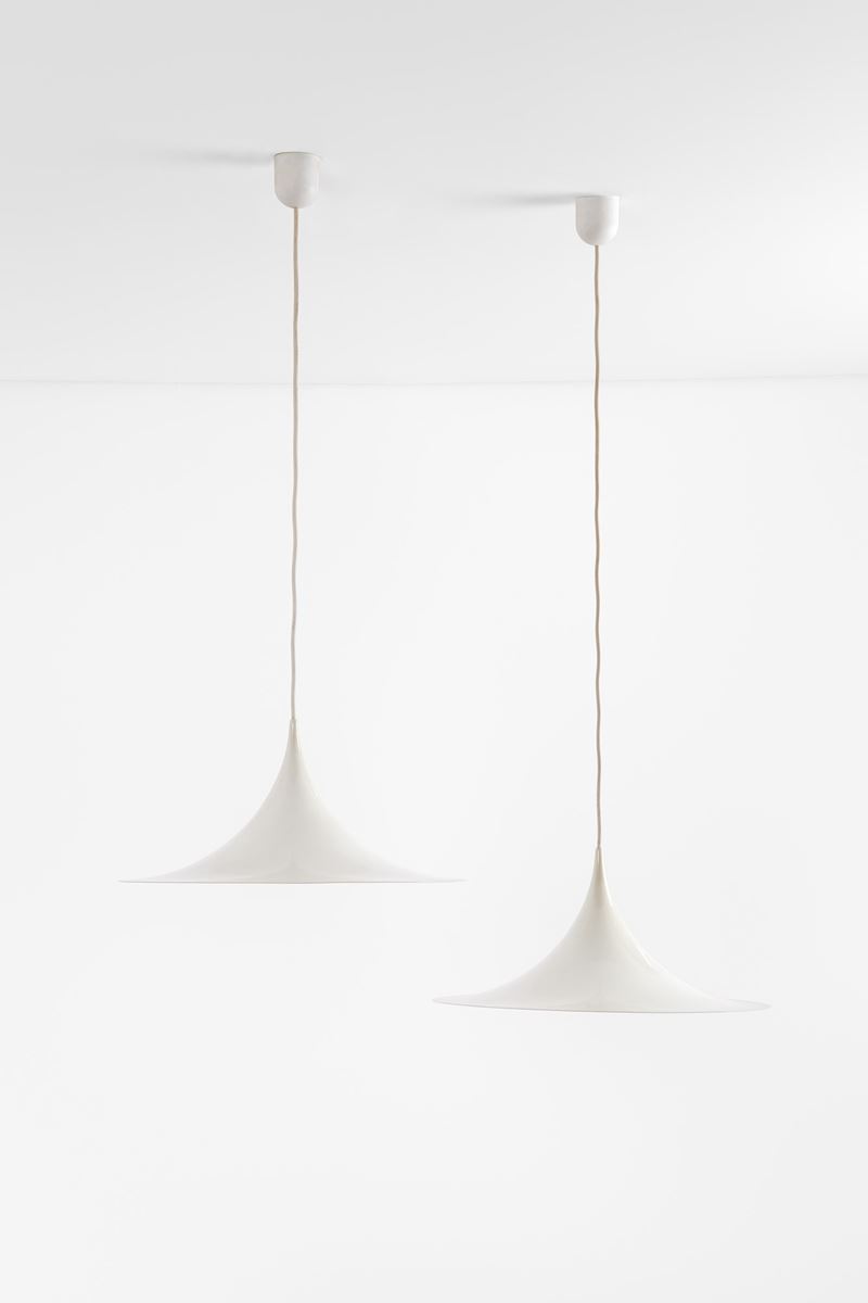 Claus Bonderub, Torsten Thorup - Due Lampade a Sospensione Mod. Gubi