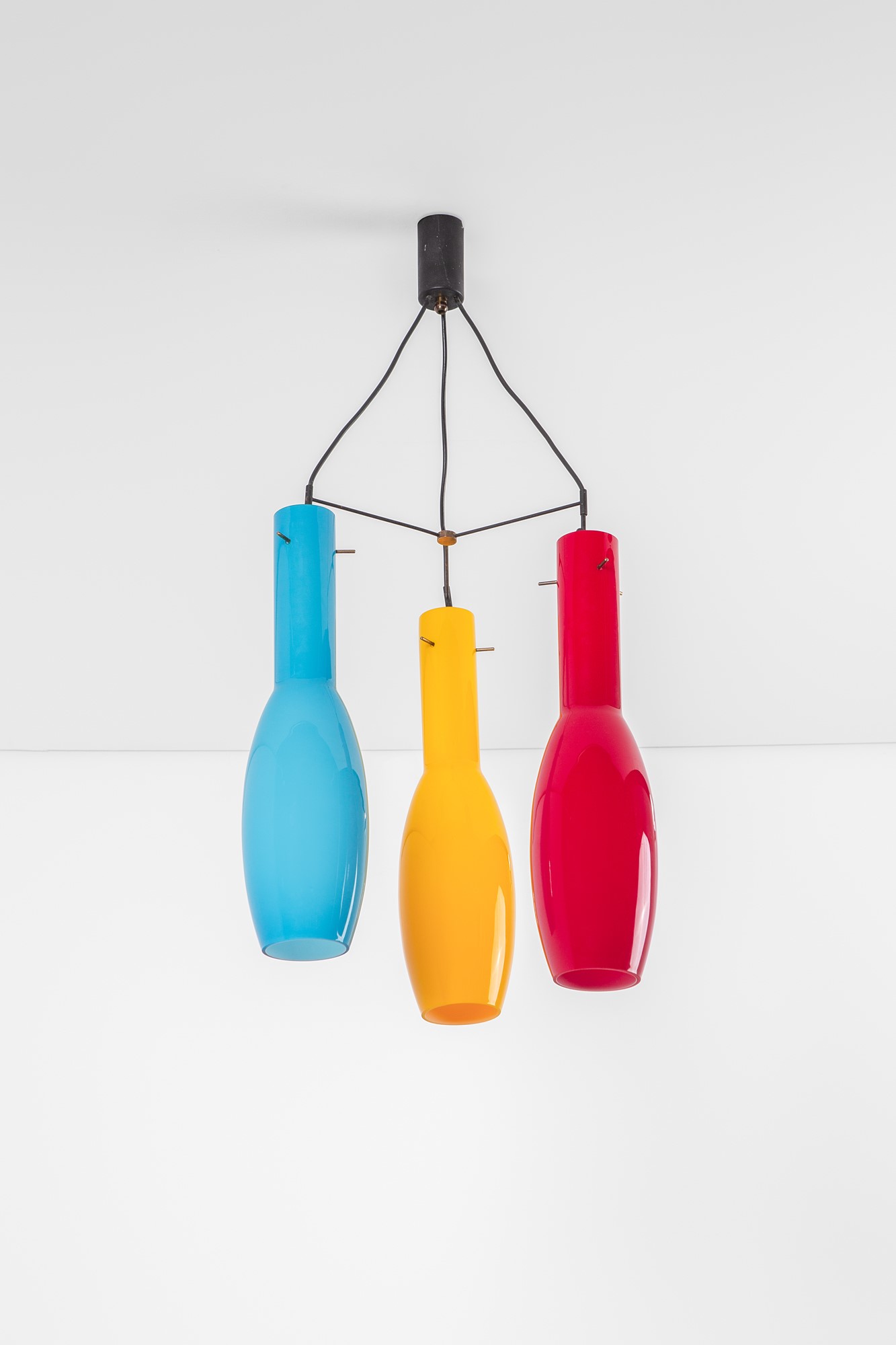 Lampadario a tre pendenti