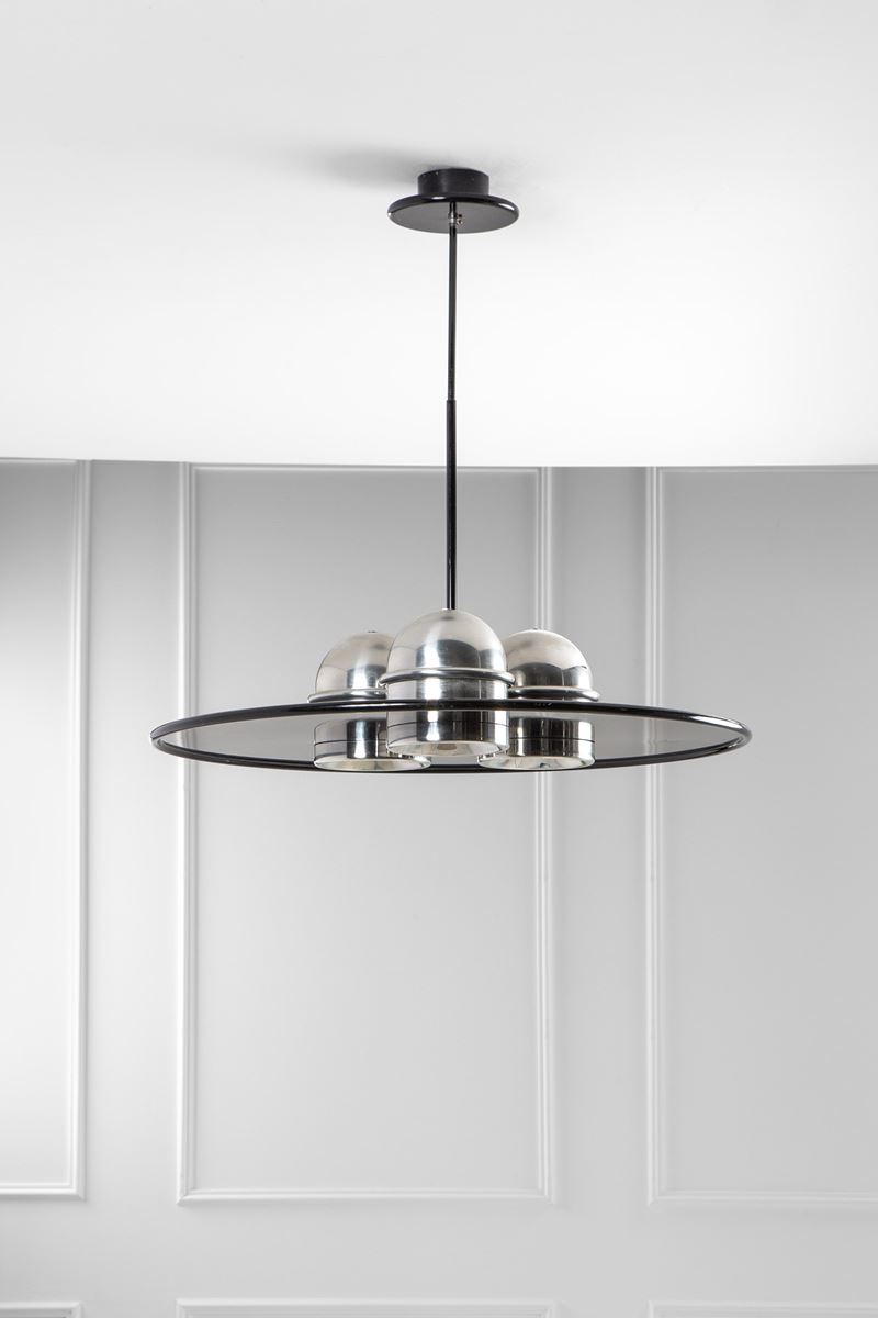 Ettore Sottsass - Lampada a Sospensione Mod. Lampros
