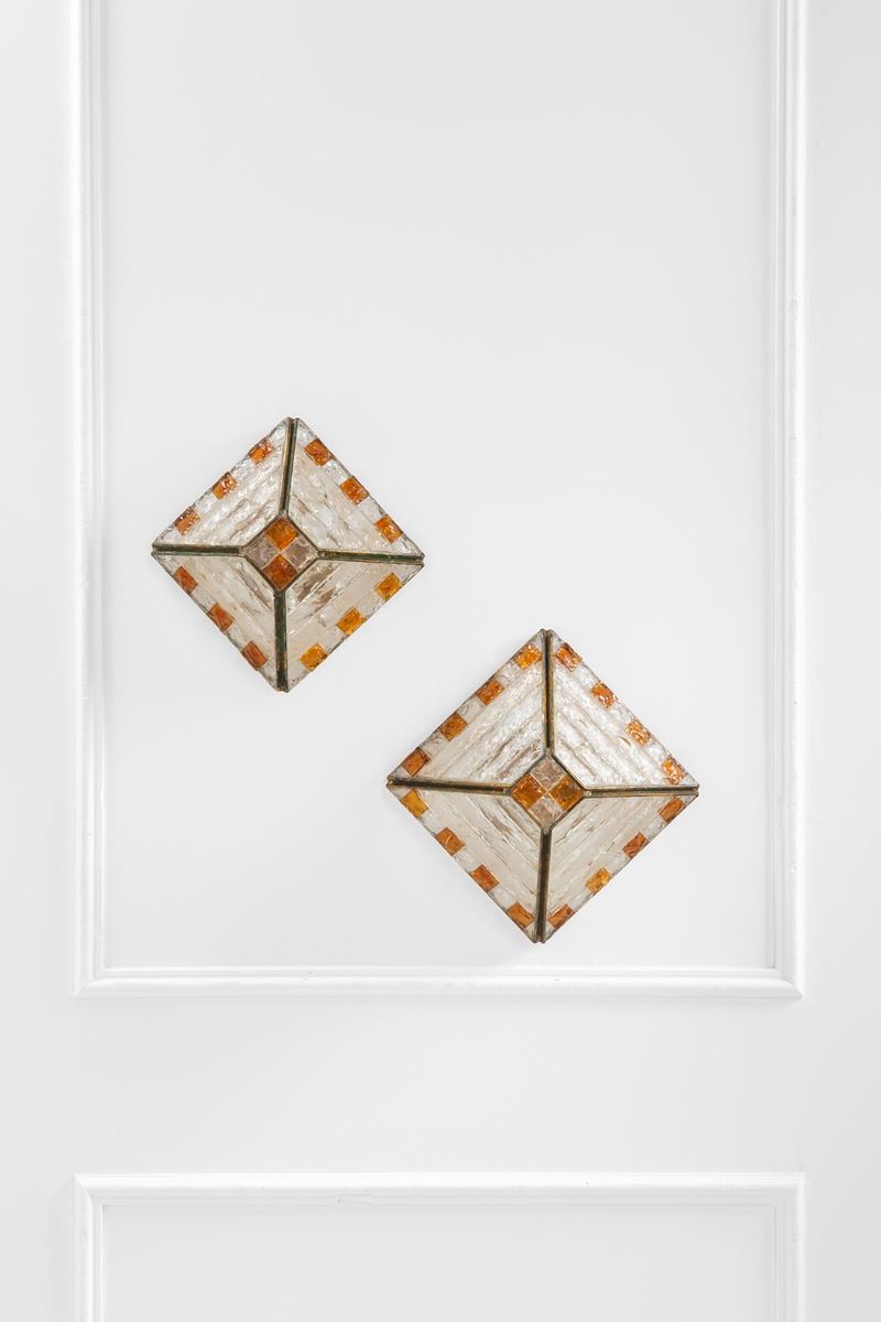 Poliarte - Due Lampade da Parete o da Soffitto