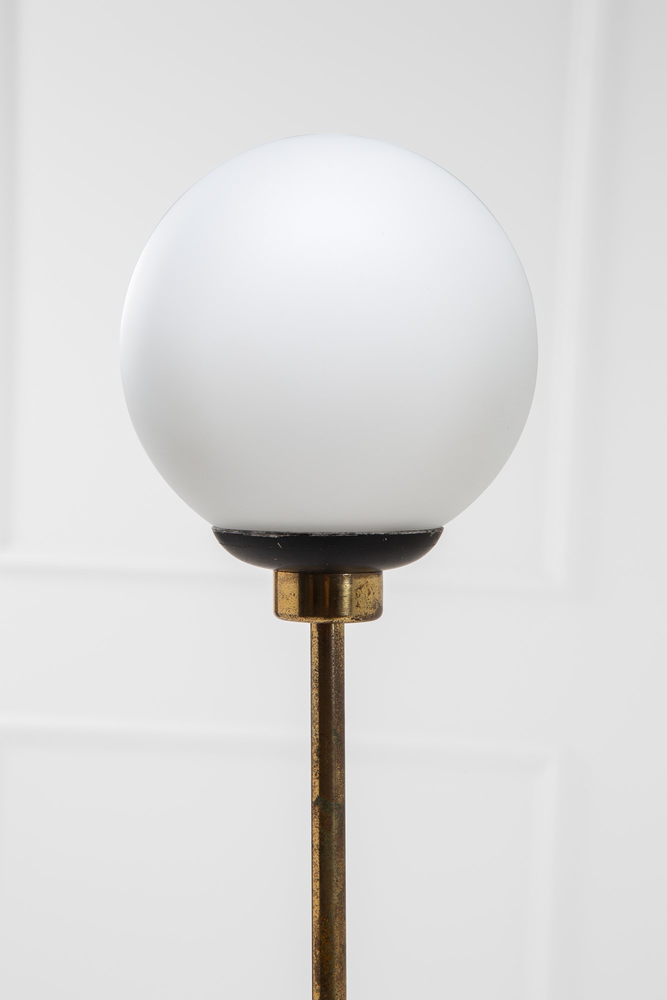 Lampada da terra a due steli