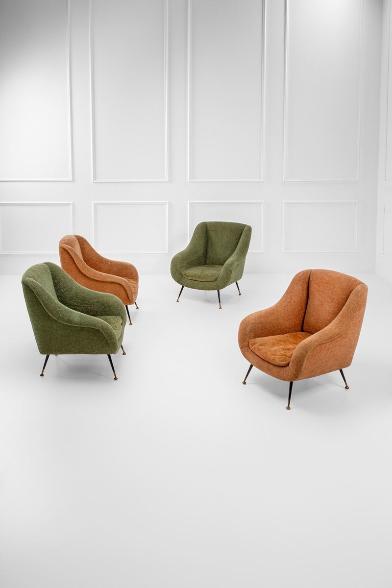 Quattro poltrone mod. 108