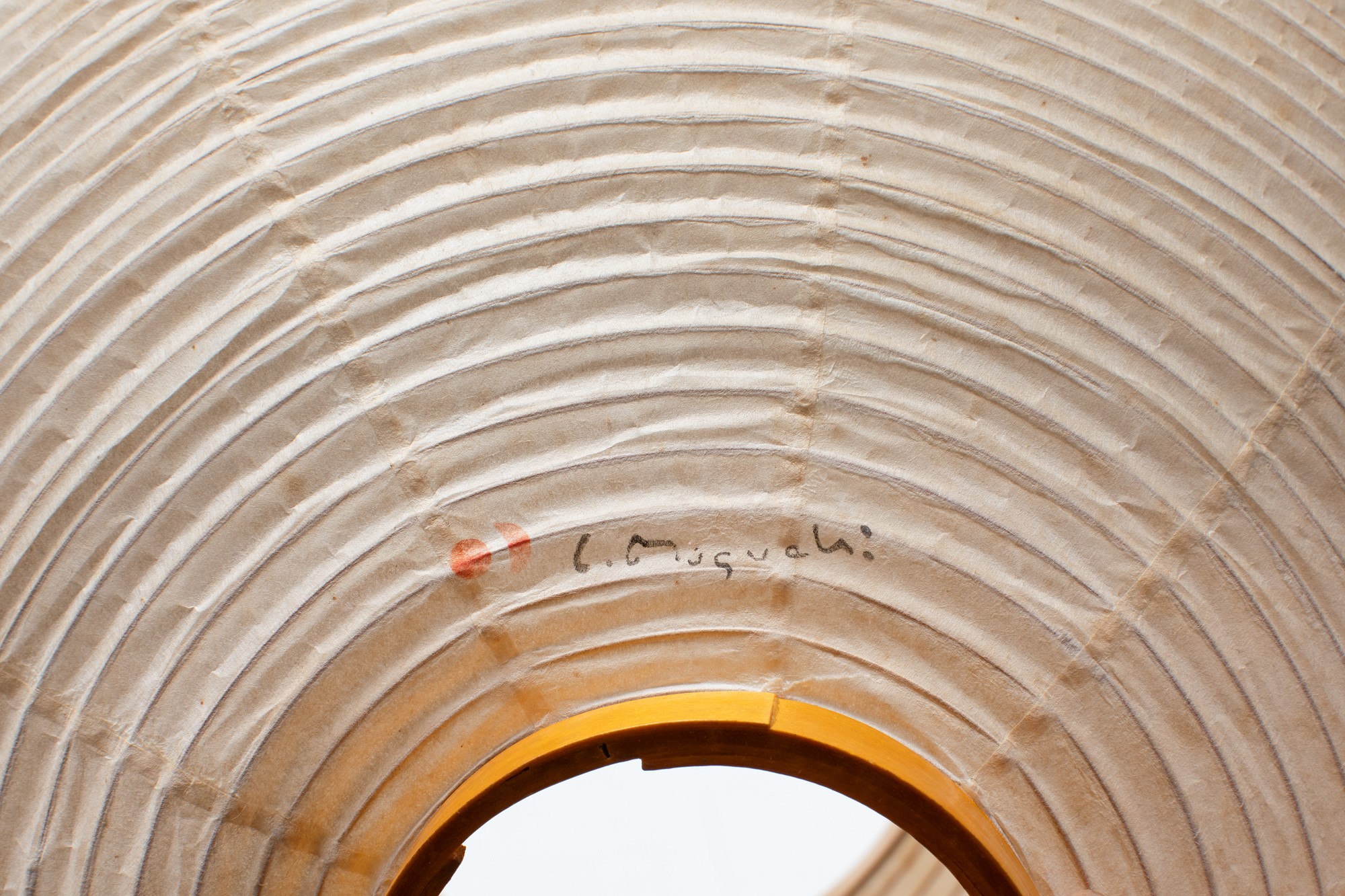 Lampada da terra della Collezione Akari Light Sculptures