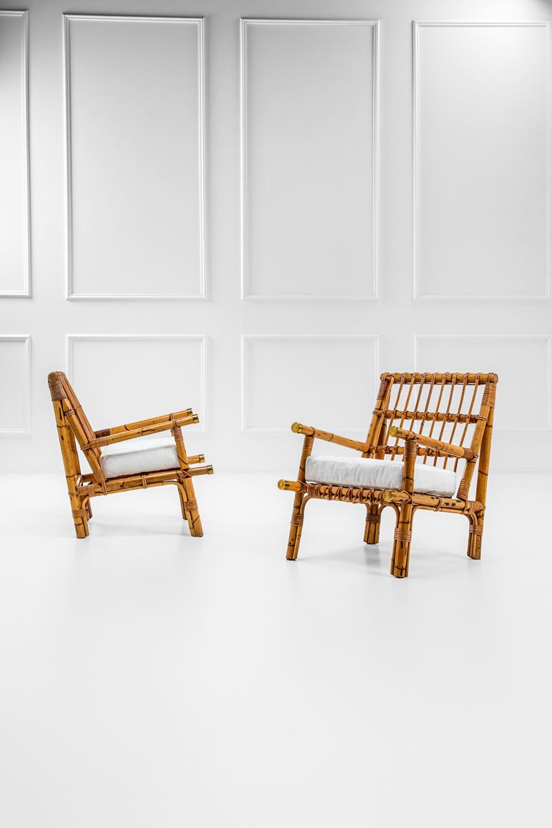 Due poltrone da giardino