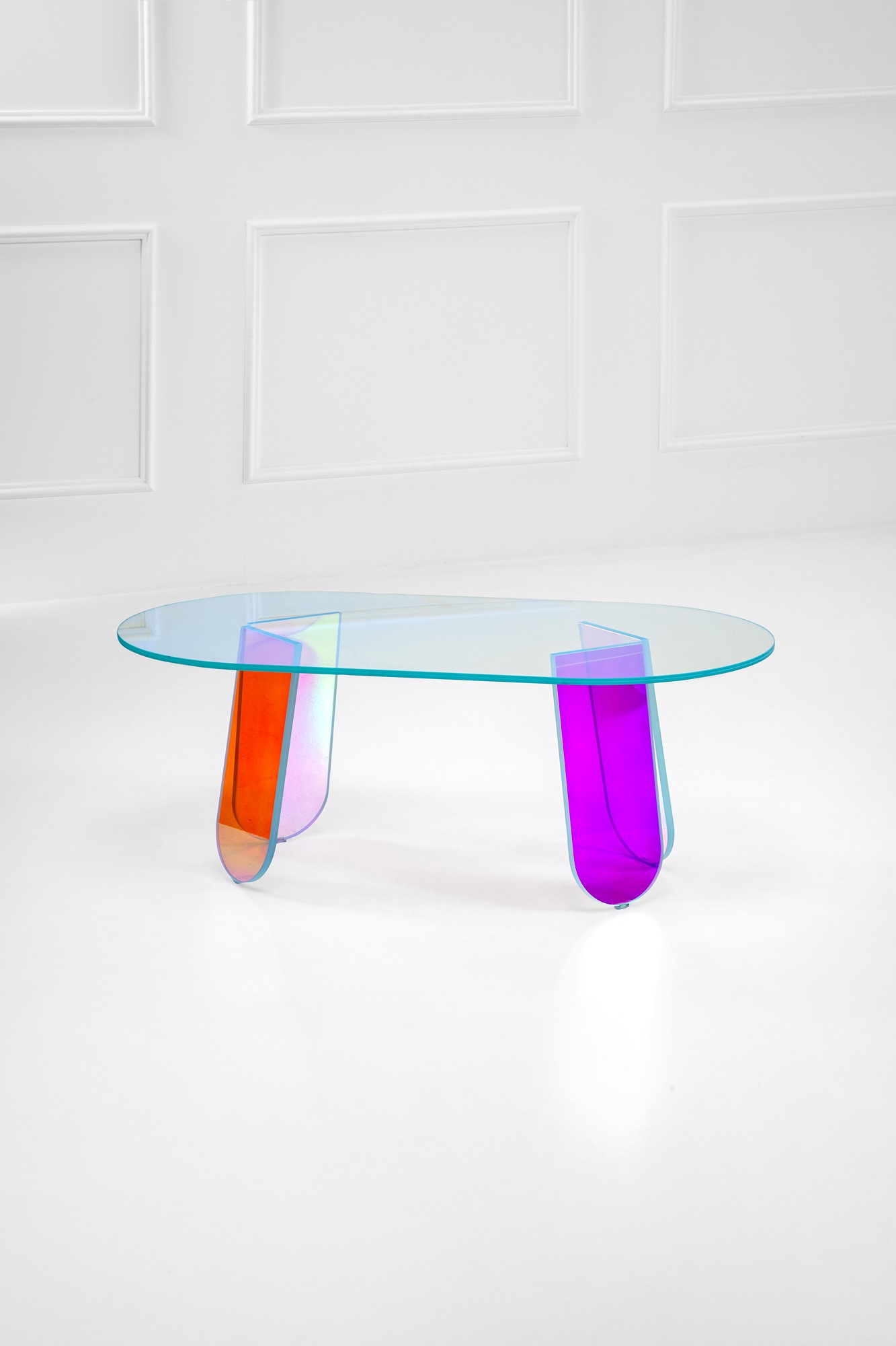 Patricia Urquiola - Tavolo Basso della Collezione Shimmer