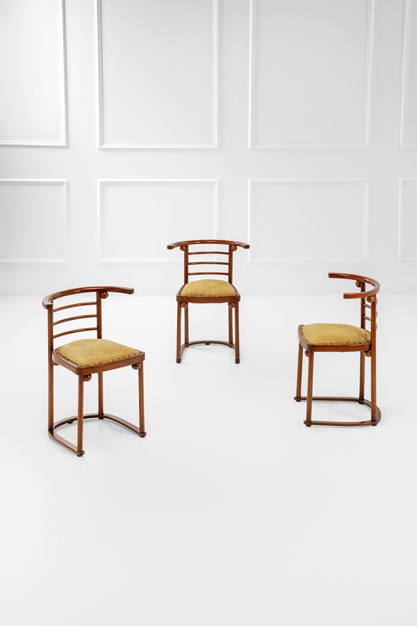 Josef Hoffmann - Tre sedie No. 728