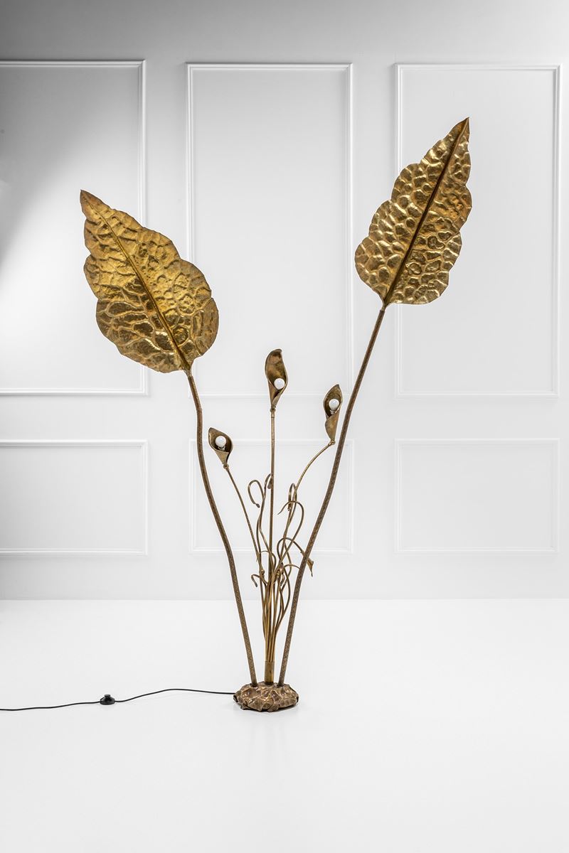 Lampada da terra fitomorfa