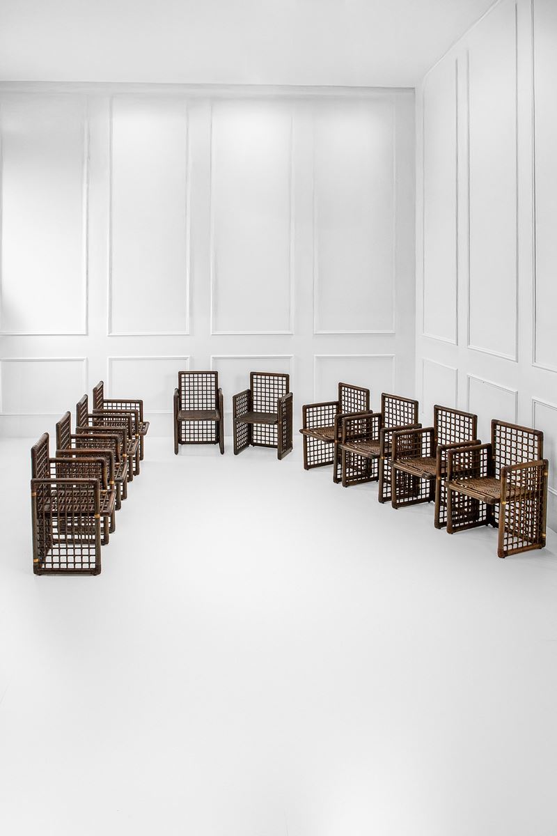 Dieci poltrone della serie Basilan I