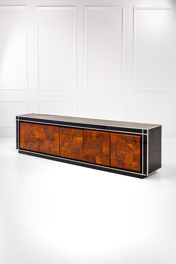 Giovanni Luigi Gorgoni (attr.) - Grande credenza a cinque ante