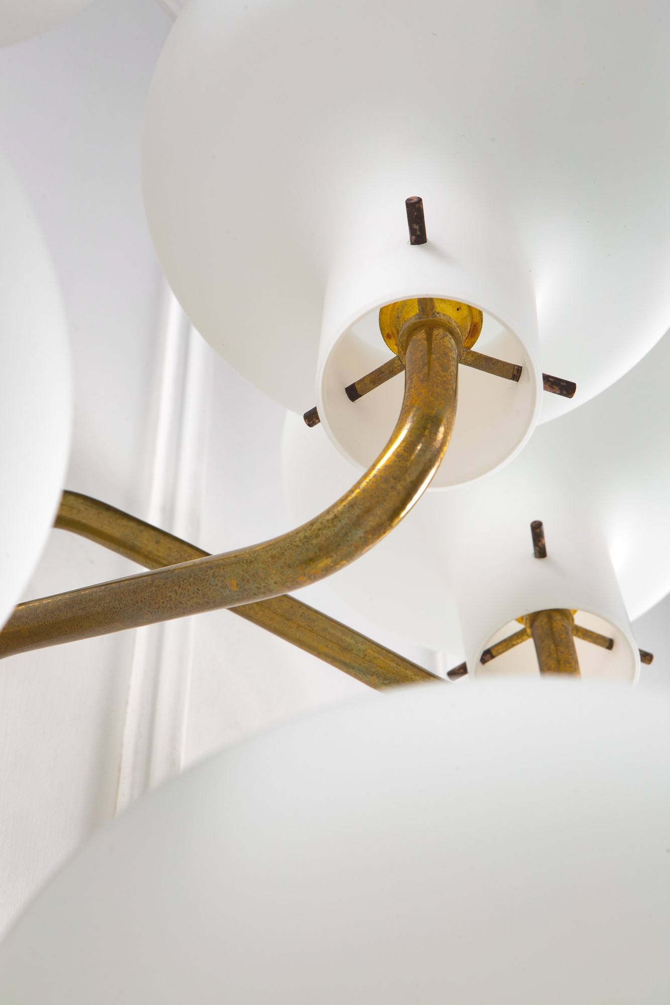 Quattro lampade da parete mod. Lp12 b "Galleria"