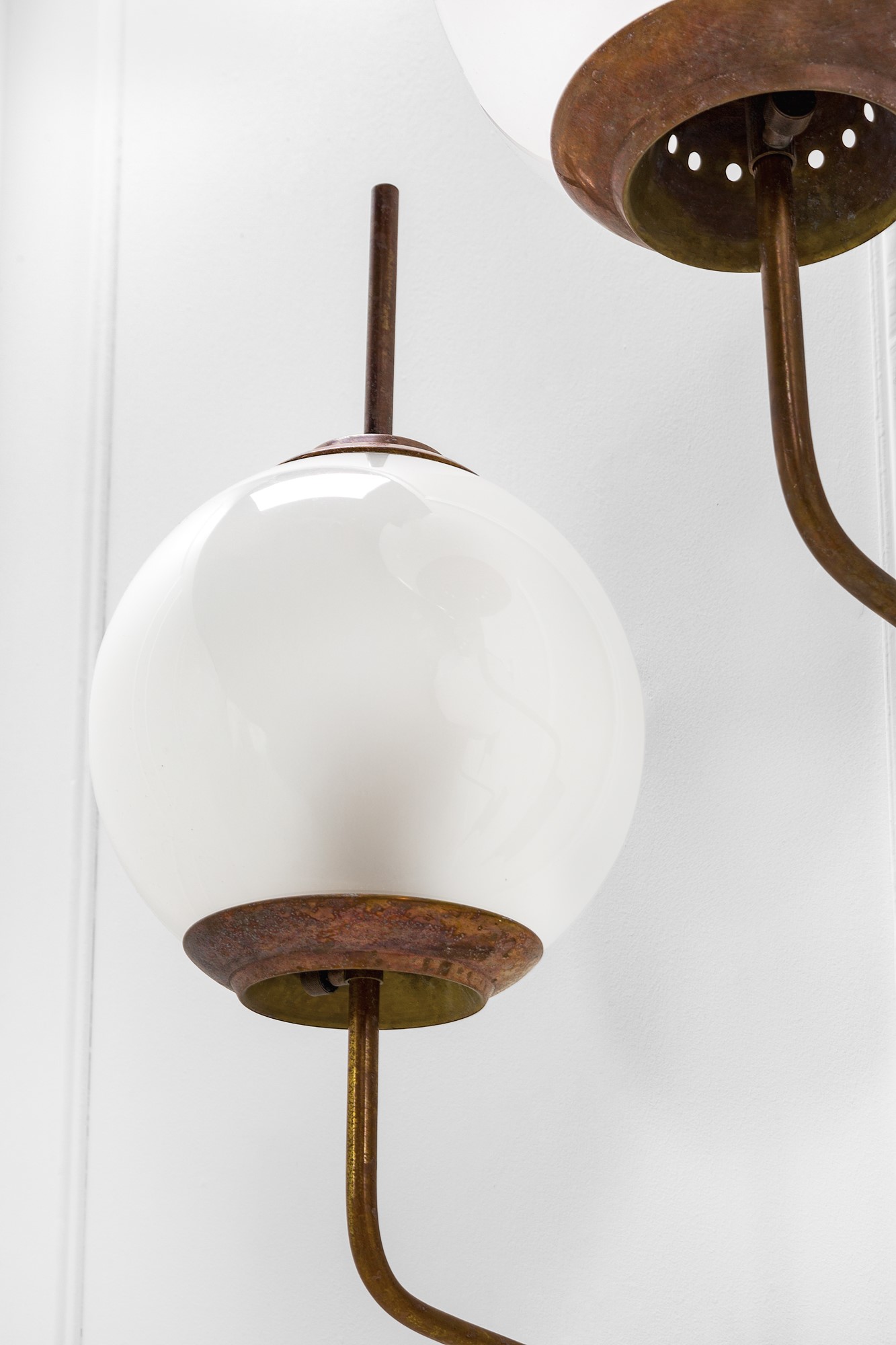 Sei lampade da parete mod. Lp11 "Pallone"