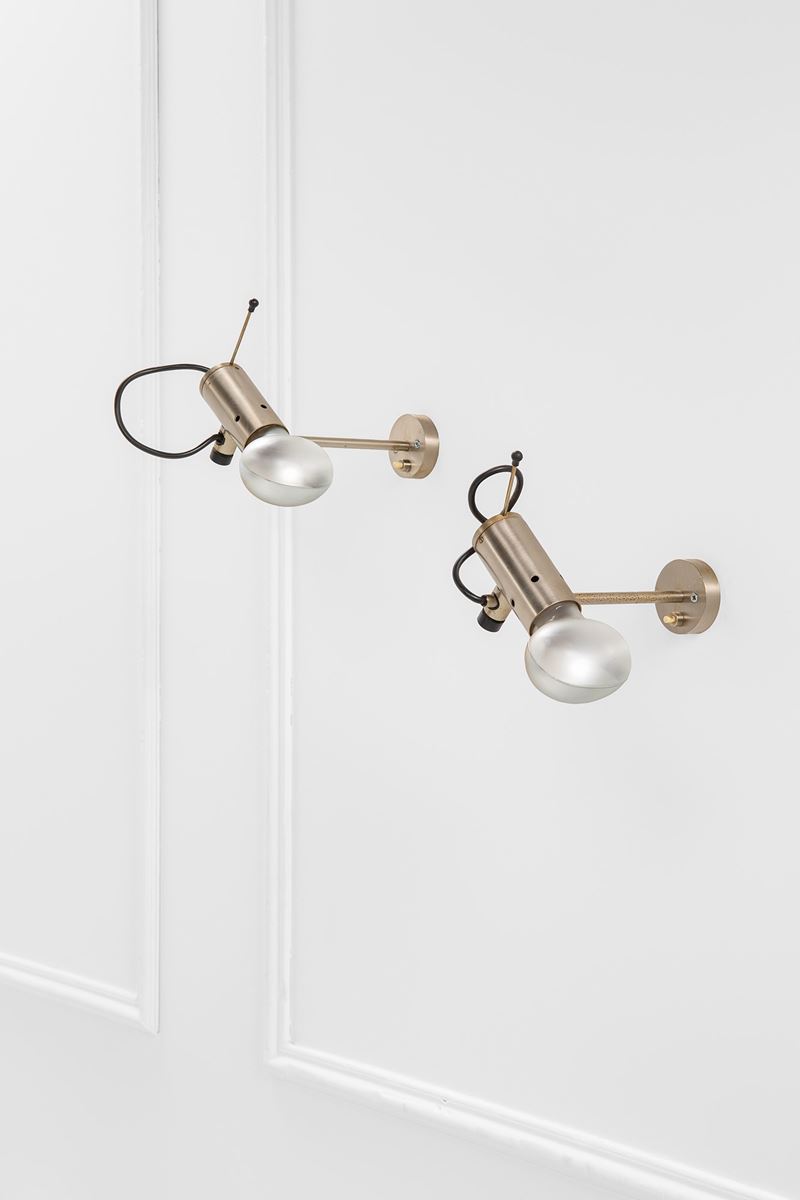 Due lampade da parete mod. 186
