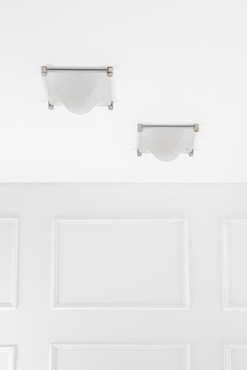 Elio Martinelli - Due Lampade da Parete o da Soffitto