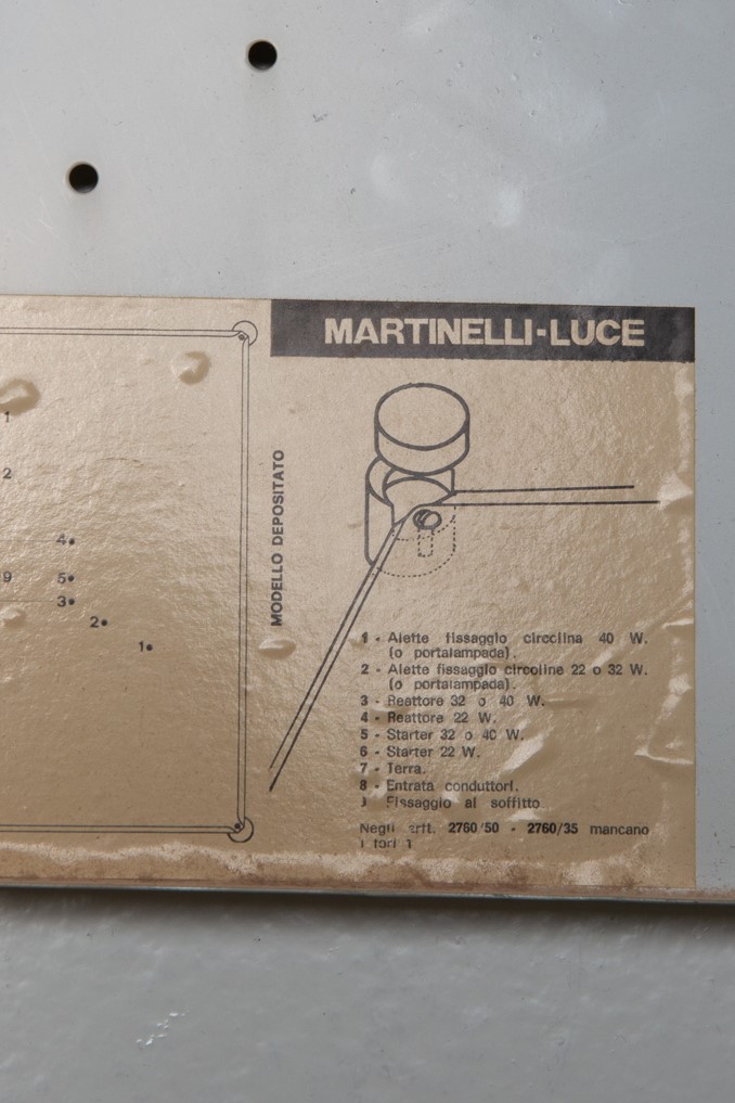 Elio Martinelli - Due Lampade da Parete o da Soffitto