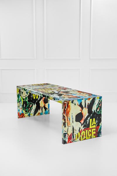 Tavolo Scrivania la Dolce Vita della Collezione Décollage