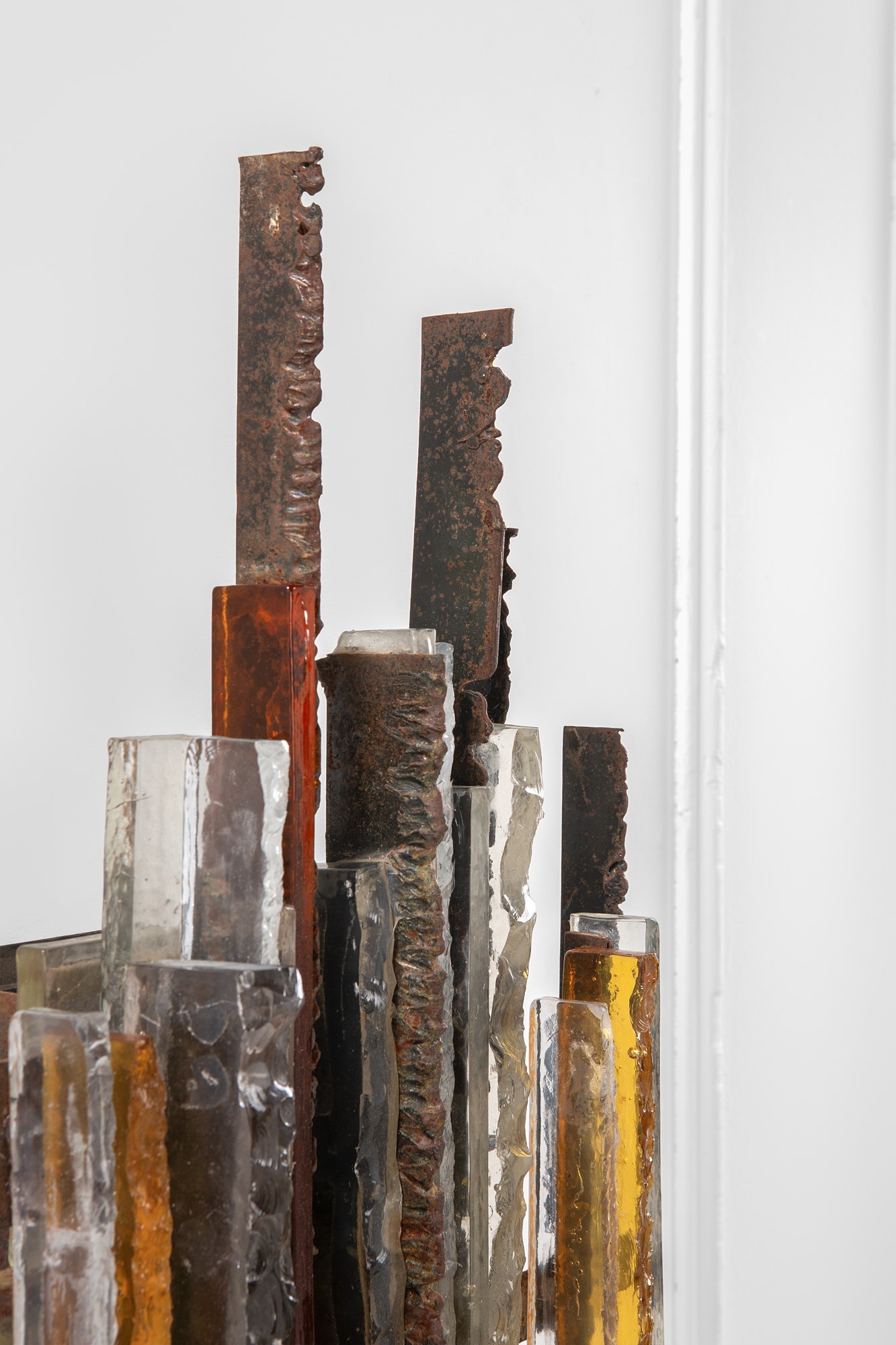 Grande lampada da parete